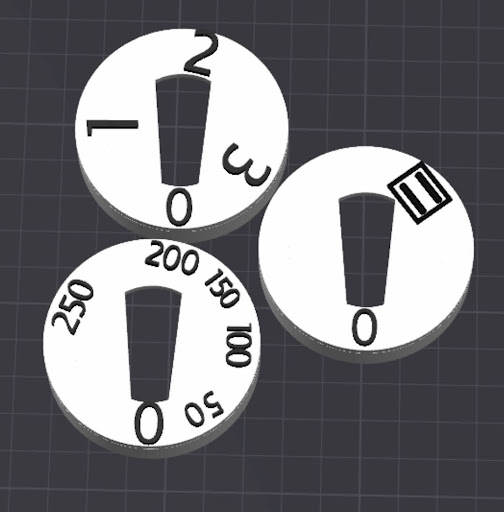 The in-software plans for the cover prints